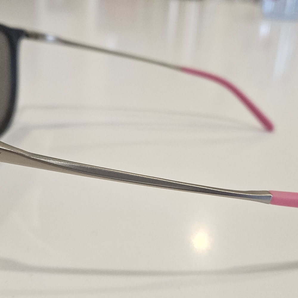 Oakley Black Sunglasses with Pink Accents - Picture 3 of 5